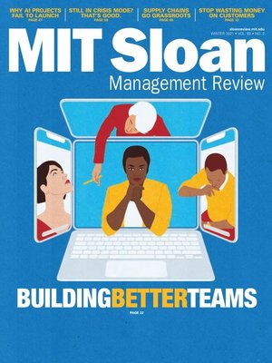 cover image of MIT Sloan Management Review